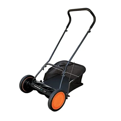 Afbeelding van Earthwise 1716 18EWGC, handgrasmaaier, 7 messen, 45 cm met opvangbak