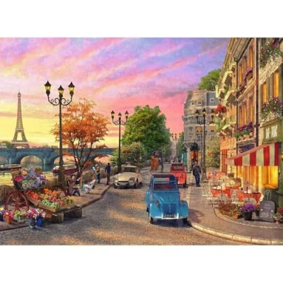 Afbeelding van Ravensburger Legpuzzel Avondsfeer In Parijs, 500st.