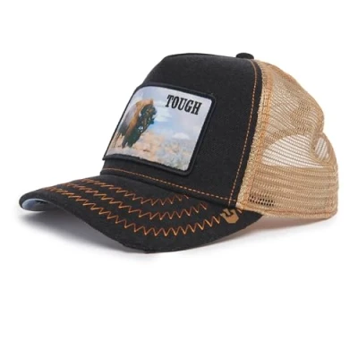 Afbeelding van Goorin Bros. Tough Trucker cap Black