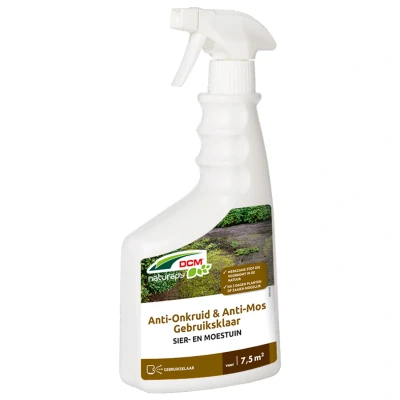 Afbeelding van Dcm Naturapy Anti Onkruid Mos Totaal Gebruiksklaar Algen Mosbestrijding 750 ml