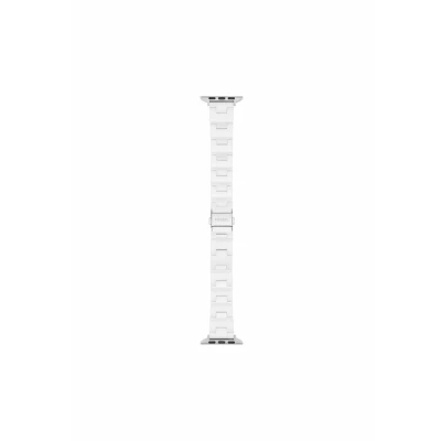 Afbeelding van Fossil Apple Strap Horloge accessoires, Dames, Maat: One Size, White