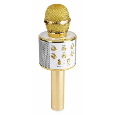Afbeelding van MAX KM01 Karaoke microfoon met ingebouwde speaker, Bluetooth en mp3