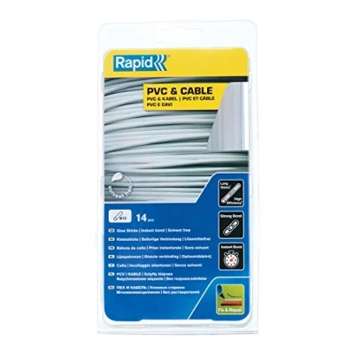 Afbeelding van Rapid 12 mm lijmpatronen PVC &amp; Kabels 40107363