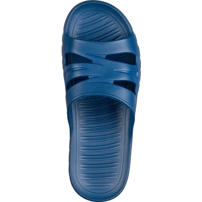 Afbeelding van BECO badslippers voor dames/heren donkerblauw maat 38