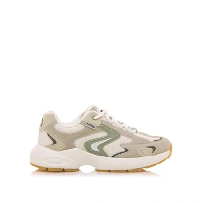 Afbeelding van mtng Electra Sneakers laag, Dames, Maat: 38, Xinyiblanco/one gris Textiel/ synthetisch