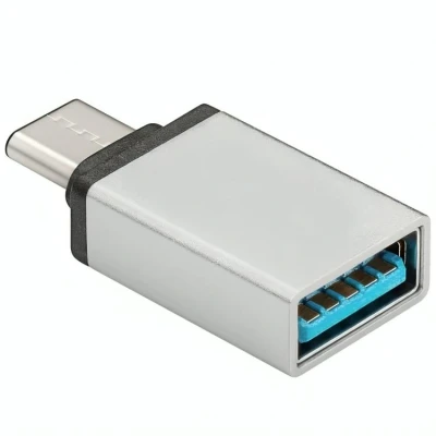 Afbeelding van USB verloopstekker Zilver Allteq