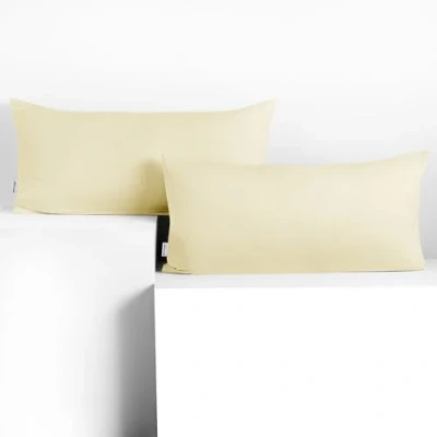 Afbeelding van DecoKing Amber kussenslopen 40 x 80 cm, katoen, rits, crème, 2 stuks
