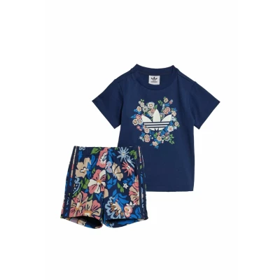 Afbeelding van adidas Originals TEE SET Trainingsbroek voor kinderen, Maat: 68, Night indigo