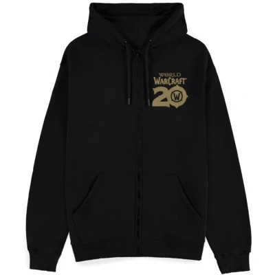Afbeelding van World Of Warcraft 20th. Anniversary Vest met capuchon zwart XL