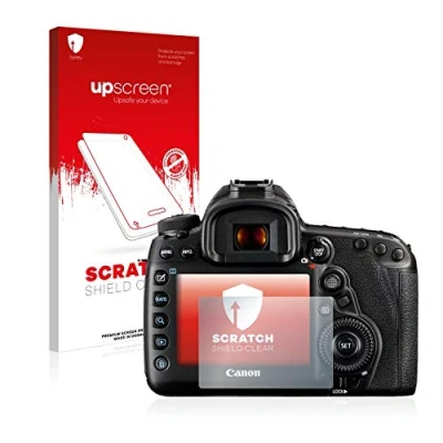 Afbeelding van upscreen Schermbeschermer voor Canon EOS 5D Mark IV Screen Protector Transparant, Antikras, Anti Vingerafdruk