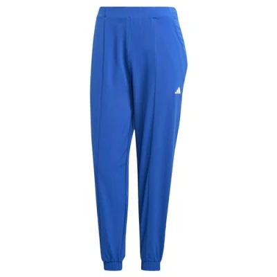 Afbeelding van adidas Performance AEROREADY Train Essentials Minimal Branding Woven Broek Dames Blauw S