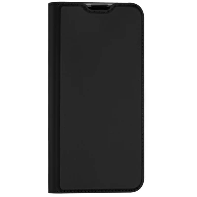 Afbeelding van Samsung Galaxy A20s Hoesje Kunstleder Dux Ducis Bookcase Zwart Telefoonhoesje