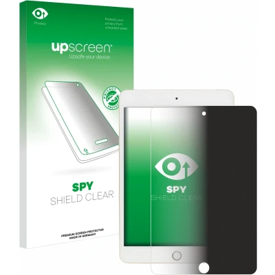 Afbeelding van upscreen privacy screenprotector voor Apple iPad Mini 5 2019 (5. Gen.) Folie Beschermfolie Blauwlichtfilter