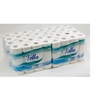 Afbeelding van Vella 32 keukenrollen Origineel door VOS absorberende doekjes 2 laags in een enorm voordeelpakket 8 x 4 rollen (32 64 vellen)