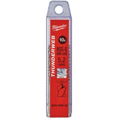 Afbeelding van Metaalboor Hss G Thunderweb 5,2 X 86 Mm (10 Stuks)