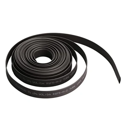 Afbeelding van Othmro PE Krimpkous 7mm Diameter 5 M Lengte 2:1 Elektrische Isolatie Buis Draad Kabel Tubing Sleeving Wrap Zwart 1 STKS