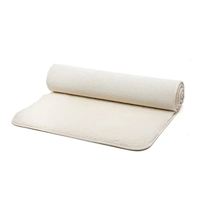 Afbeelding van bodhi visnu 90P Yogamat, van scheerwol, 100% schapenwol (1200 g/m²), zacht en isolerend, 90P, 200 x 90 cm