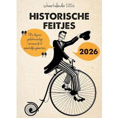 Afbeelding van Scheurkalender 2026 Historische feitjes