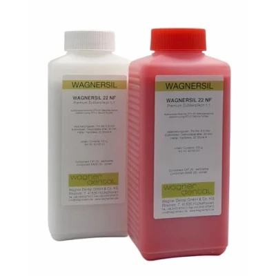 Afbeelding van WAGNERSIL 22 NF (1 kg), premium dubliersiliconen, mengverhouding 1:1, afvormsiliconen, siliconenrubber, voor de productie van siliconenvormen met epoxyhars, gips, was enz. DIY
