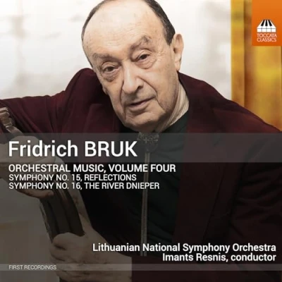 Afbeelding van Lithuanian National Symphony Orchestra, Imants Resnis Bruk: Orchestral Music, Vol. 4 (CD)