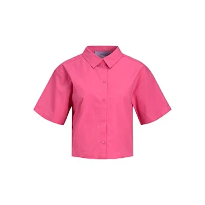 Afbeelding van JJXX Jxmission Overhemdblouse, Dames, Maat: Large, Carmine rose
