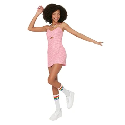Afbeelding van Trendyol TWOSS22TU0277 Volwassenen Vrouwen Overall Single pack Roze 38