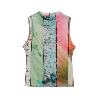 Afbeelding van Desigual ARTY Blouse, Dames, Maat: Medium, Multi coloured