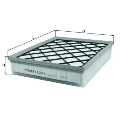 Afbeelding van Knecht Luchtfilter LX 2641
