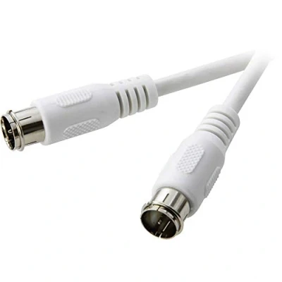 Afbeelding van SpeaKa Professional Satelliet Aansluitkabel [1x F quickstekker 1x quickstekker] 1.50 m 75 dB Wit