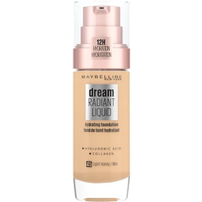 Afbeelding van Maybelline Dream Satin Liquid Foundation 045 Light Honey