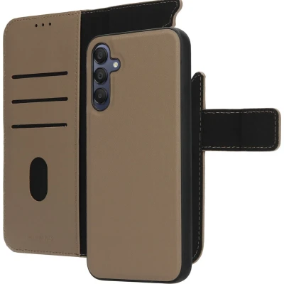 Afbeelding van Mobiparts Leather 2 in 1 Wallet Case Samsung Galaxy A15 Taupe