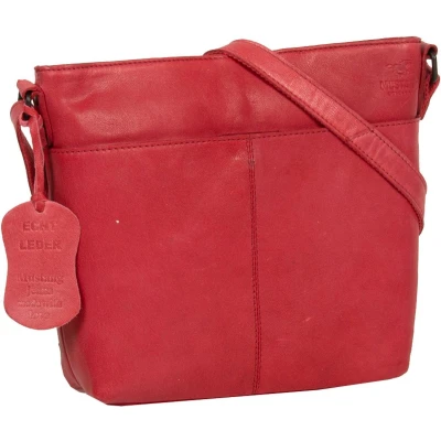 Afbeelding van MUSTANG Leren Schoudertas Matera Shoulderbag Pink Rood