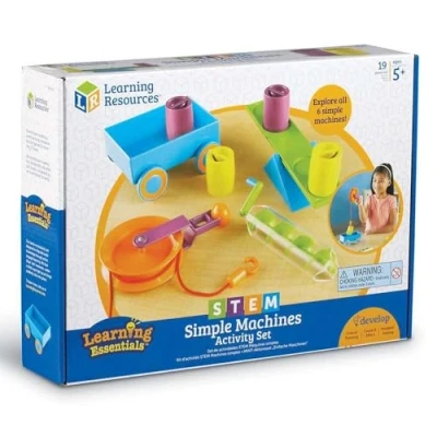 Afbeelding van Learning Resources STEM Eenvoudige Machines 19 Stuk Activiteit Set