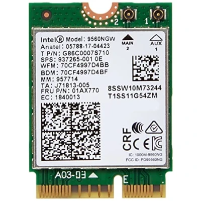 Afbeelding van Intel 9560.NGWG netwerkkaart &amp; adapter