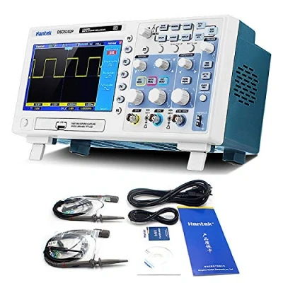 Afbeelding van Hantek DSO5102P 100MHz 2 kanaals digitale oscilloscoop 1GSa/s in real time monster