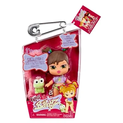 Afbeelding van Bratz Babyz Verzamelbare Modepop Yasmin Met Echte Mode en Huisdier Kinderspeelgoed Geweldig voor Kinderen van 6 Jaar Ouder