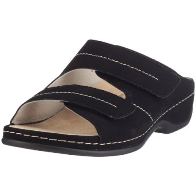 Afbeelding van Berkemann Fedora (wasbare) muiltjes voor dames, Zwart, 40.5 EU