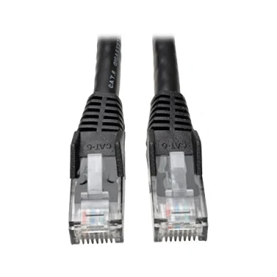 Afbeelding van Tripp Lite N201 005 BK netwerkkabel Zwart 1,52 m Cat6 U/UTP (UTP)