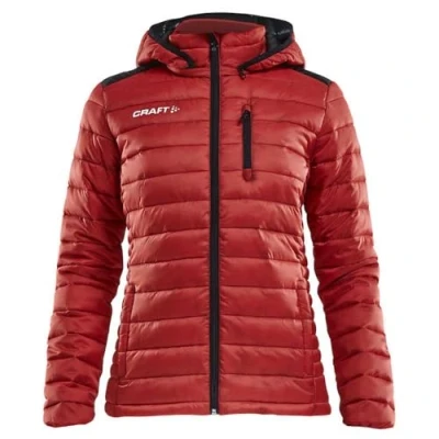 Afbeelding van Craft Isolate Donsjas Met Kap Dames Rood Maat: M