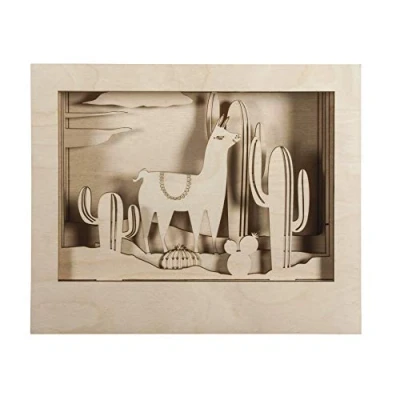 Afbeelding van Bouwset 3D lijst lama 852