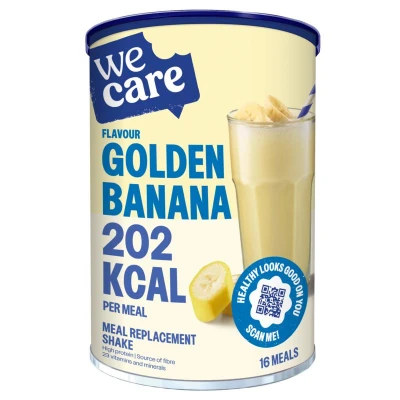 Afbeelding van 3x WeCare Meal Replacement Shake Golden Banana 436 gr