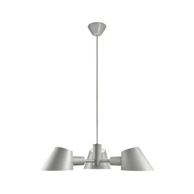 Afbeelding van Nordlux, Hanglamp, Hanglamp Stay 3x E27, Grijs (E27)