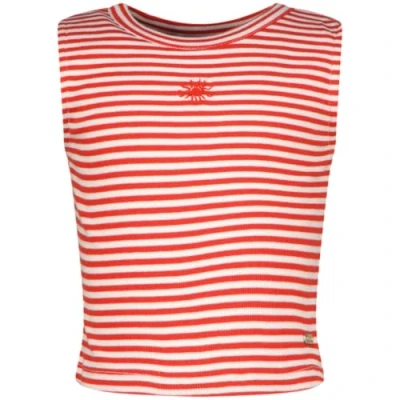 Afbeelding van Top Basic Crop Rib Stripe