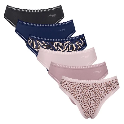 Afbeelding van Sloggi Slip GO Crush High leg C6P Set van 6