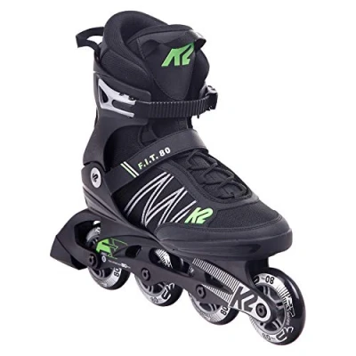 Afbeelding van K2 Skates Heren Inline F.I.T. 80, zwart groen, 30E0873.1.1.105