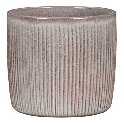 Afbeelding van Scheurich Solido Linea, bloempot van keramiek, kleur: Seashell, 17,6 cm diameter, 16 hoog, 3,1 l vol.