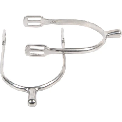 Afbeelding van Harry&#039;s Horse Sporen knop RVS D20