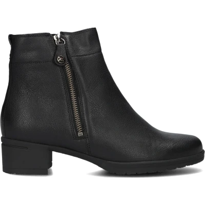 Afbeelding van Hartjes Led H Rits Booty Boots Dames Zwart Maat 42,5