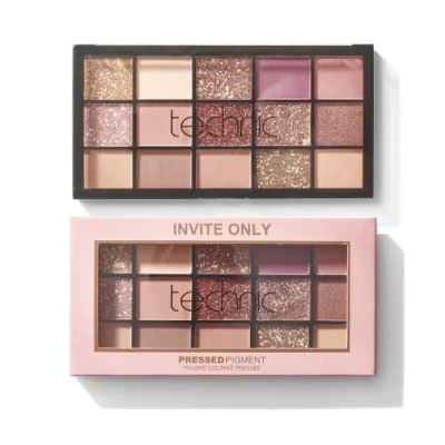 Afbeelding van Technic Pressed Pigment Oogschaduw Palette Invite Only