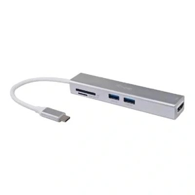 Afbeelding van Equip 133480USB C 5in 1 Multifunctional Adapter
